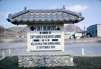 Fort Beavers Sign